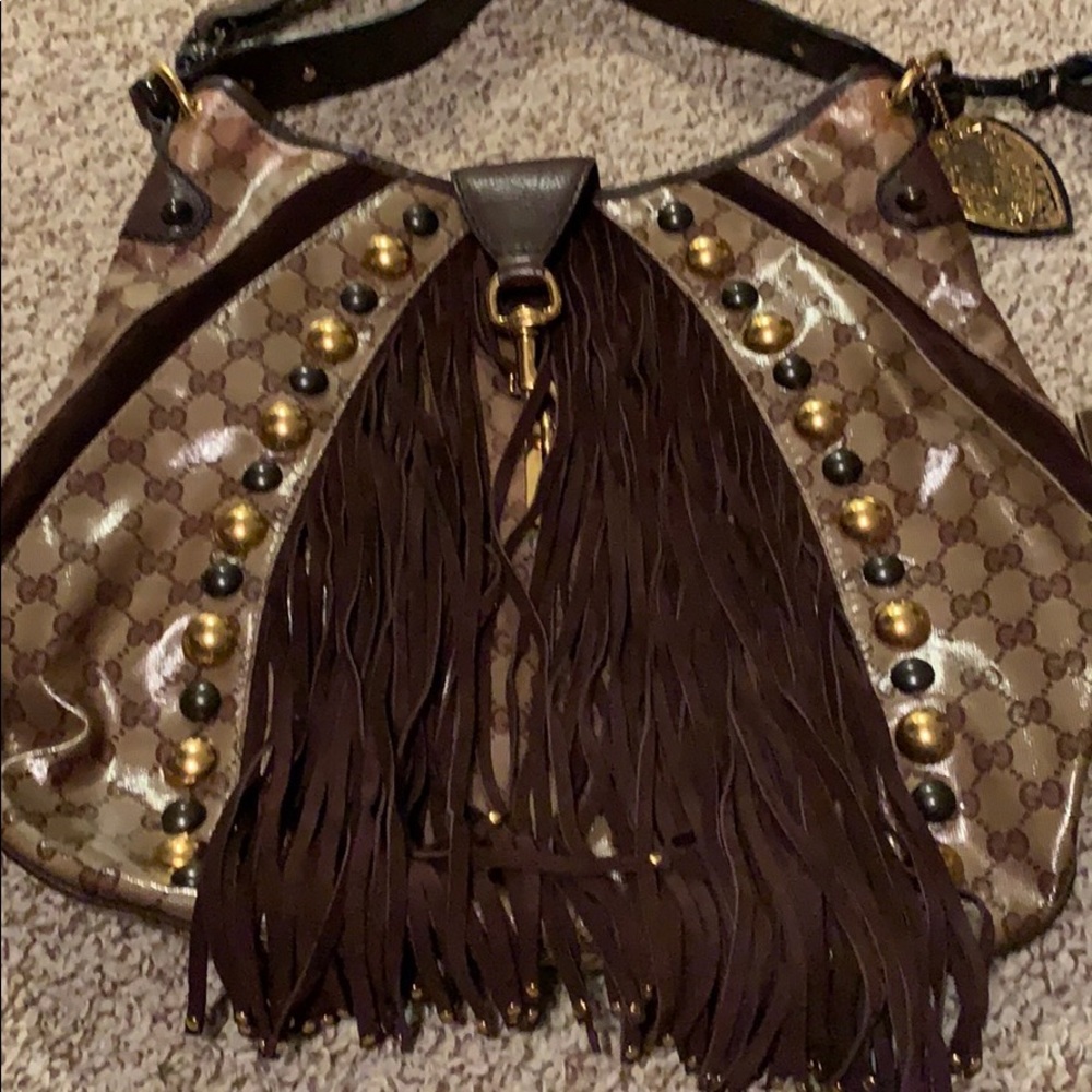 Authentic Gucci babushka bag